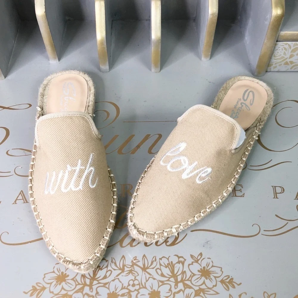 SBICCA vintage collection espadrille mules